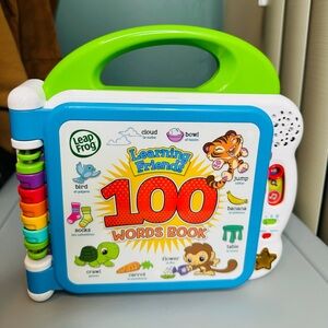 LeapFrog Learning Friends 100 Words Book, an interactive bilingual learning toy